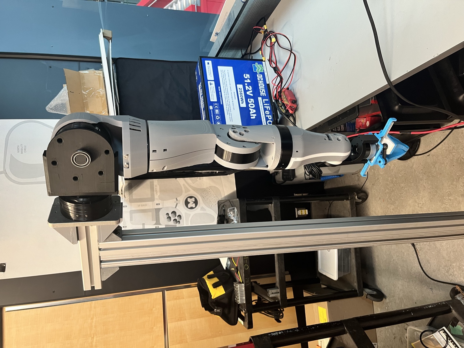 WATonomous Humanoid robot rear view